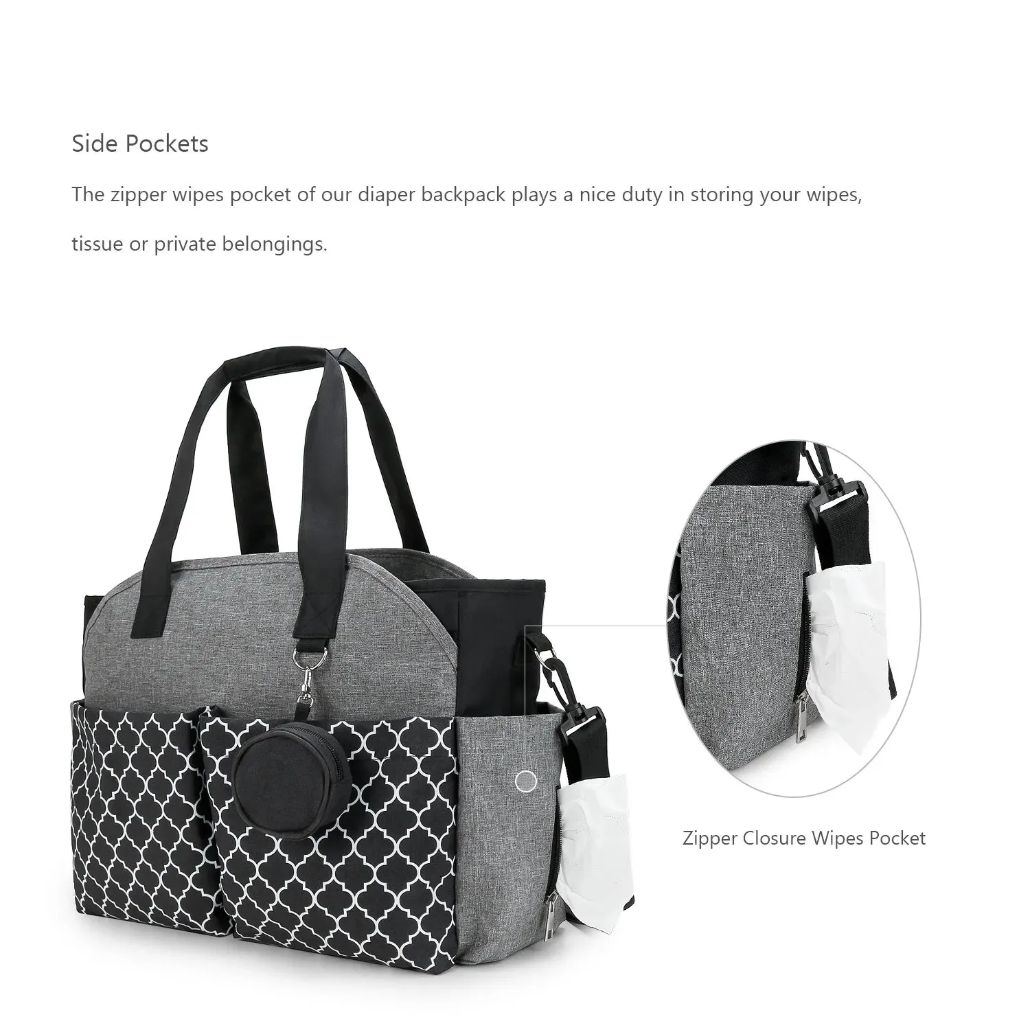 Portable Baby Changing Carrier Bag