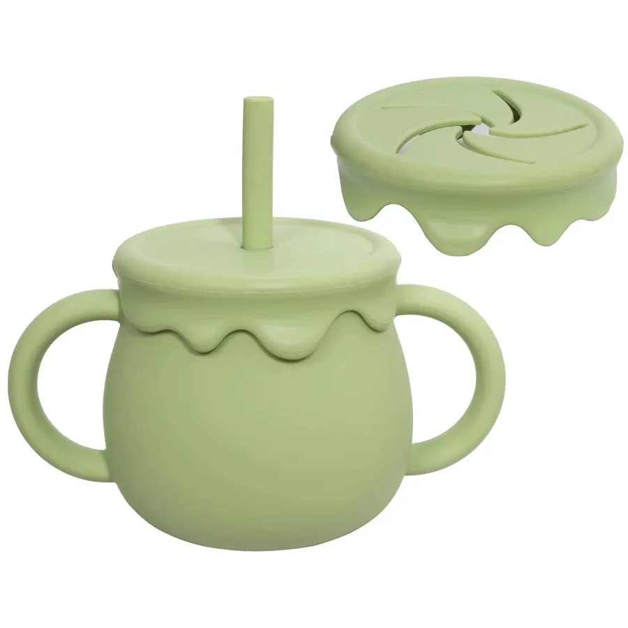 Portable Baby Feeding Cups – Sippy & Snack Container