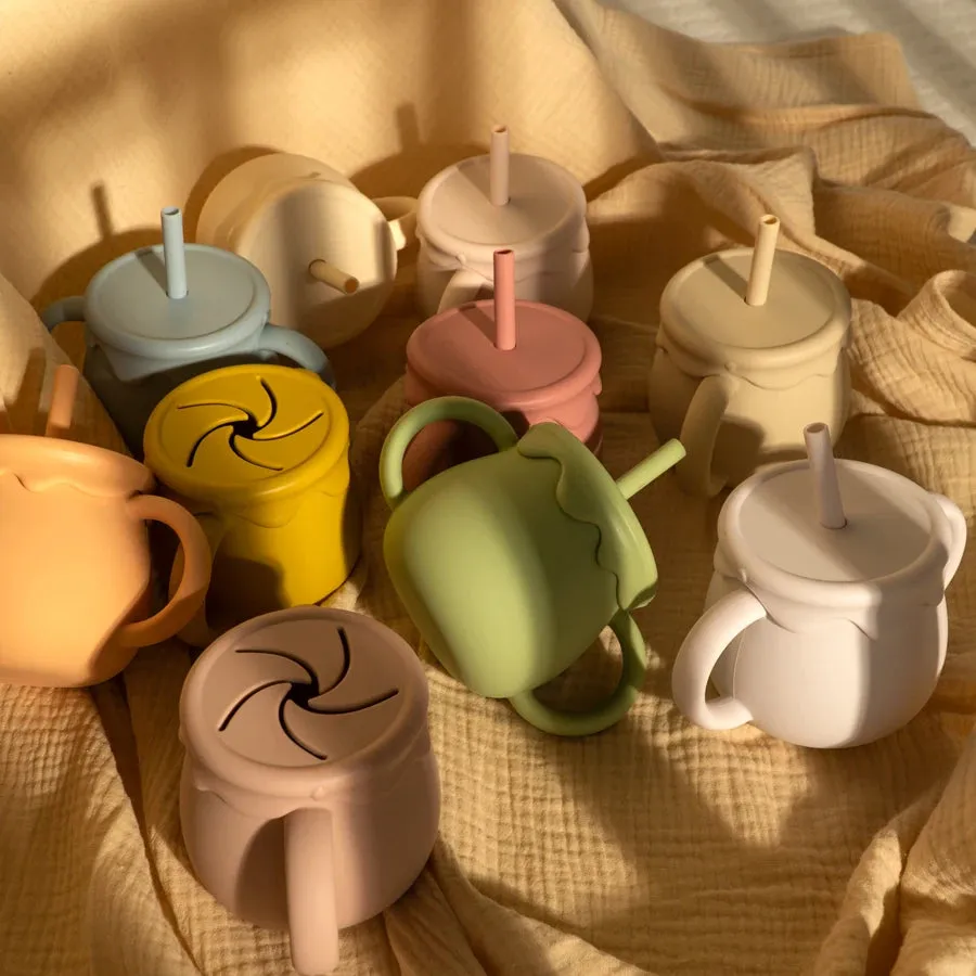 Portable Baby Feeding Cups – Sippy & Snack Container