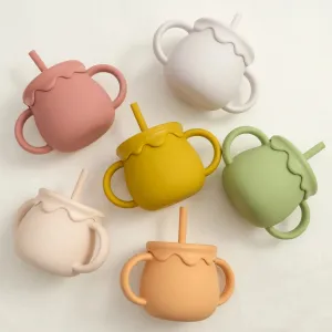 Portable Baby Feeding Cups – Sippy & Snack Container