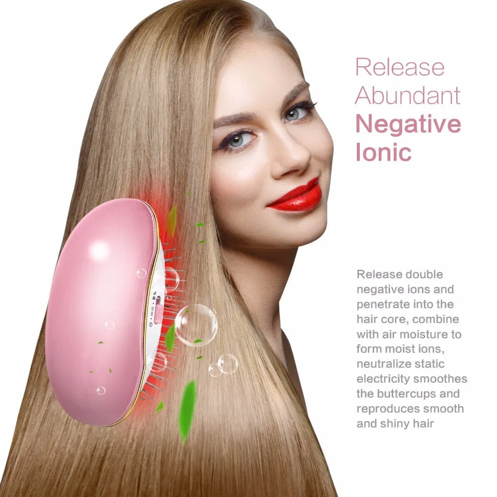 Portable Electric Ionic Hairbrush