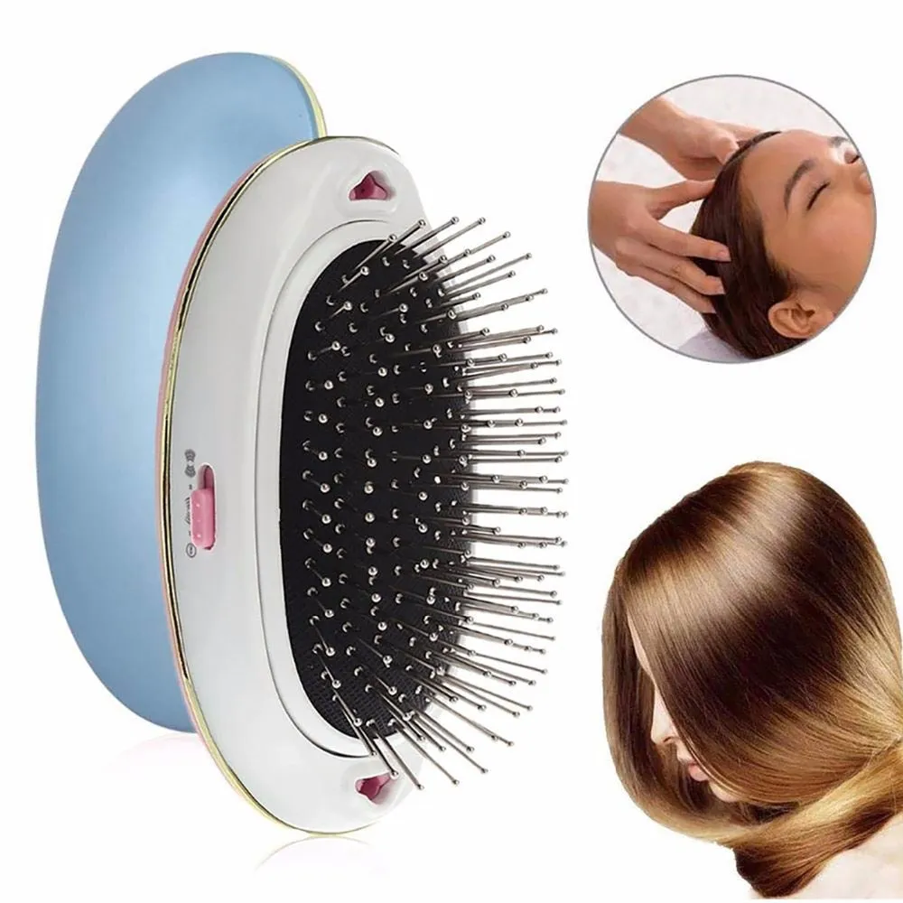 Portable Electric Ionic Hairbrush
