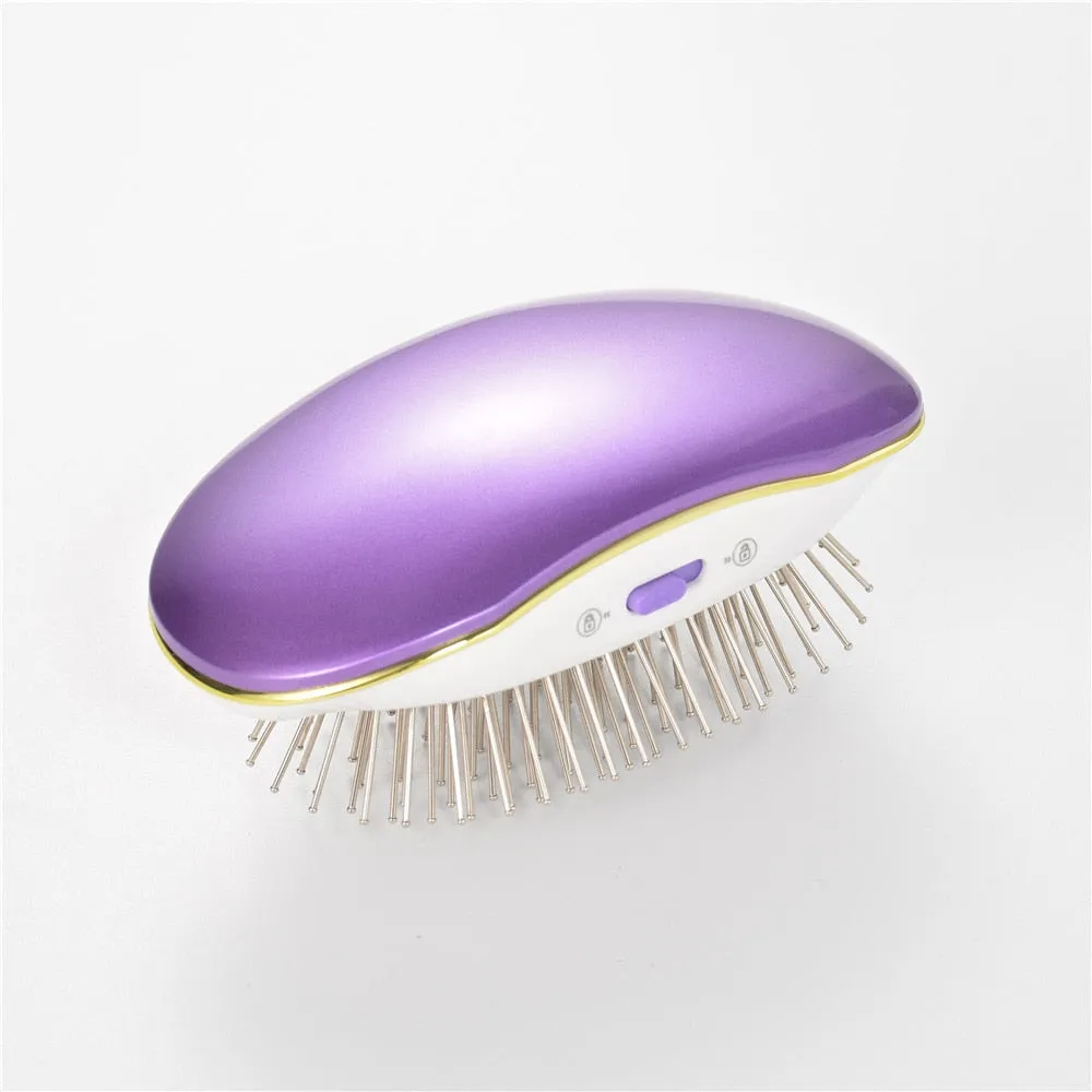 Portable Electric Ionic Hairbrush