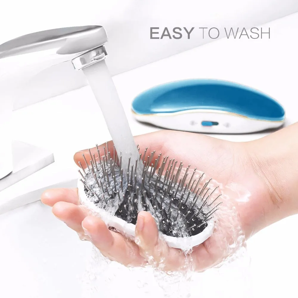 Portable Electric Ionic Hairbrush