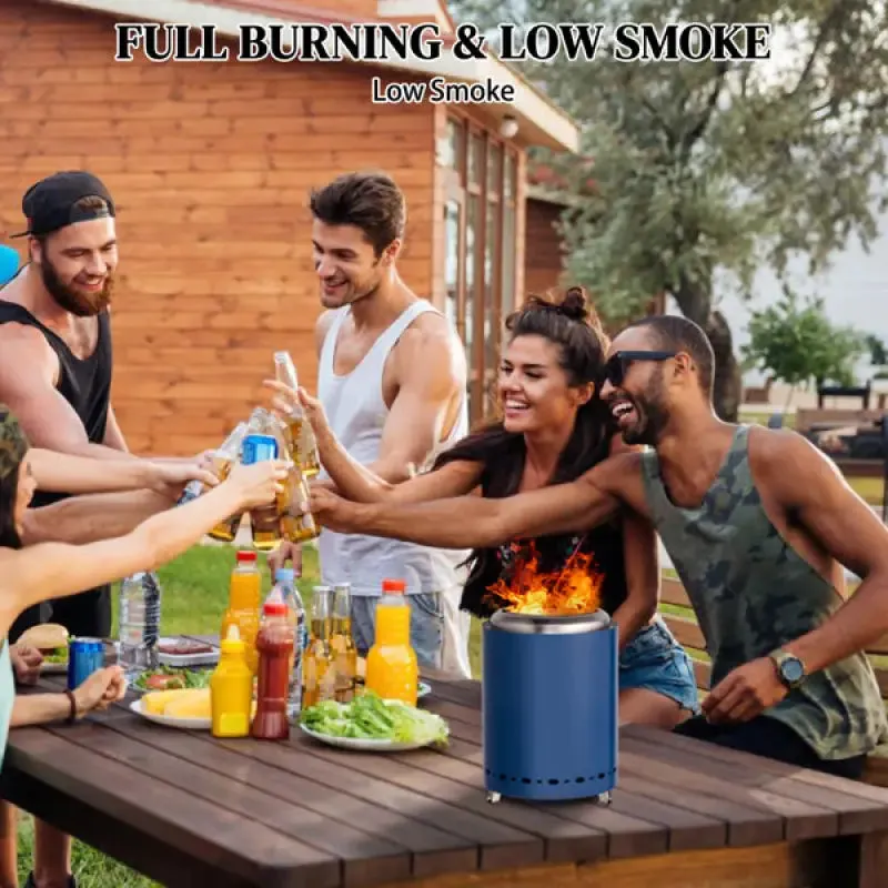 Portable Smokeless Fire Pit