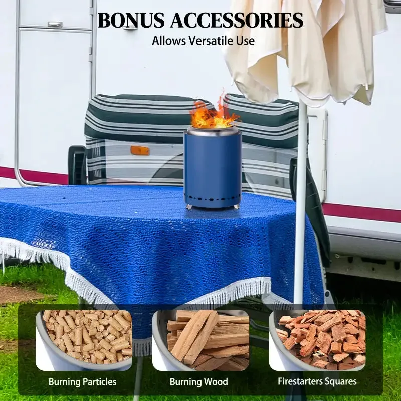 Portable Smokeless Fire Pit