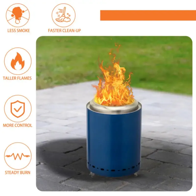 Portable Smokeless Fire Pit