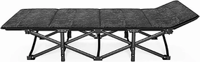 Portable Camp Beds for Adults with Cushion Travel Camping Cot for Sleeping Tent Cot Load 200kg for Bedroom,Office,Camp