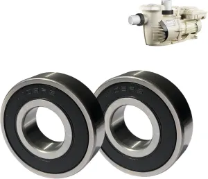 Precision Ball Bearing Replacement for Pentair Whisperflo Pool Pump, Rotate Quiet High Speed and Durable Pentair Pool Pump Parts. （2 Pack）