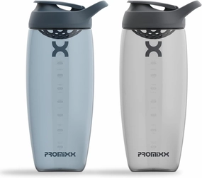 Promixx PURSUIT Protein Shaker Bottle – Premium Sports Shaker Bottles for Protein Mixes and Supplement Shakes – Easy Clean, Durable Protein Shaker Cup