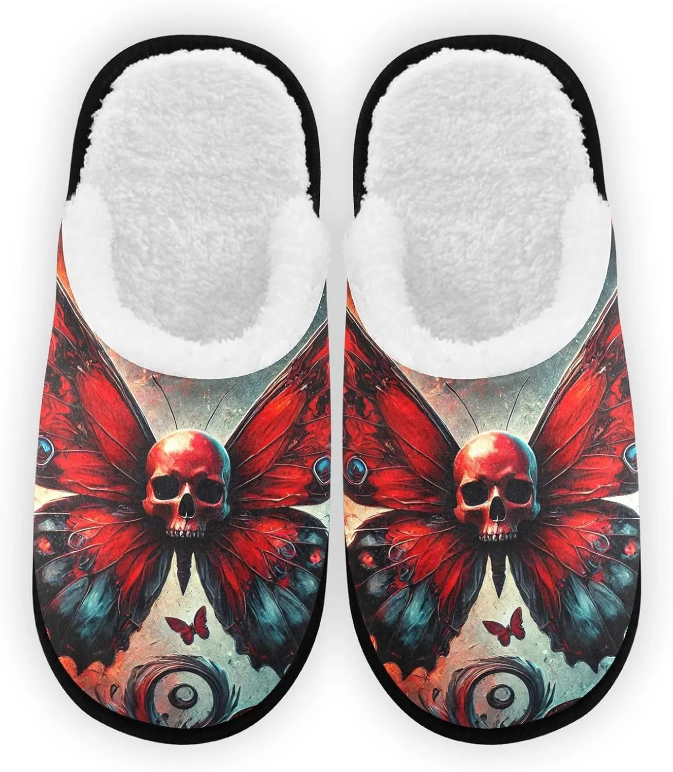 Purple Spiral Galaxy Art Portable Soft Slippers for Women, Men's House Shoes, Travel Slippers Men 35-45