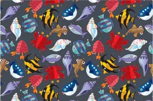 Puzzles 500 Pieces for Adults Games for Adults Teenagers and Children Colourful Fish 500 Piece Puzzles for Adults Gift for Women Men 20.5x15 Inch