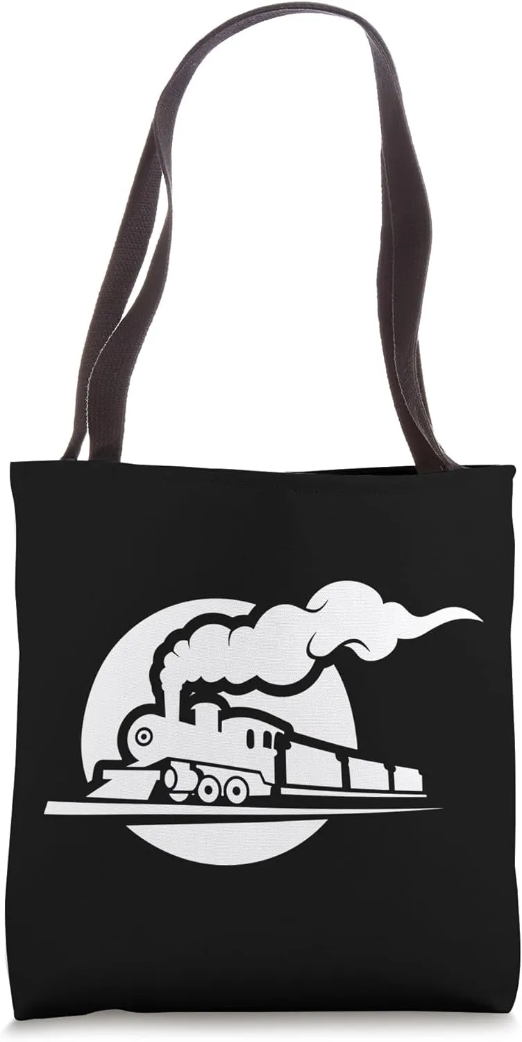 Railroad Sketch Railroader Model Railway Tote Bag