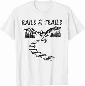 Rails & Trails - Train T-Shirt