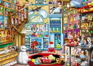 Ravensburger Disney- Pixar Toy Store 1000 Piece Jigsaw Puzzle for Adults - 12000527 - Handcrafted Tooling, Made in Germany, Every Piece Fits Together Perfectly
