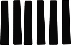 Recurve Rests Sticker, Shock-Absorbing Fur Bow Tip Patch, Supplies Shelf Silent Sticker Recurve Accessory Shelf Rest Strip Shelf Rest Decal