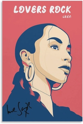 Redamancy Sade Poster Canvas Wall Art For Room Aesthetic And Decor (10) Poster For Bedroom Living Room Bathroom Kitchen Office Decor 20x30inch(50x75cm) Unframe-style