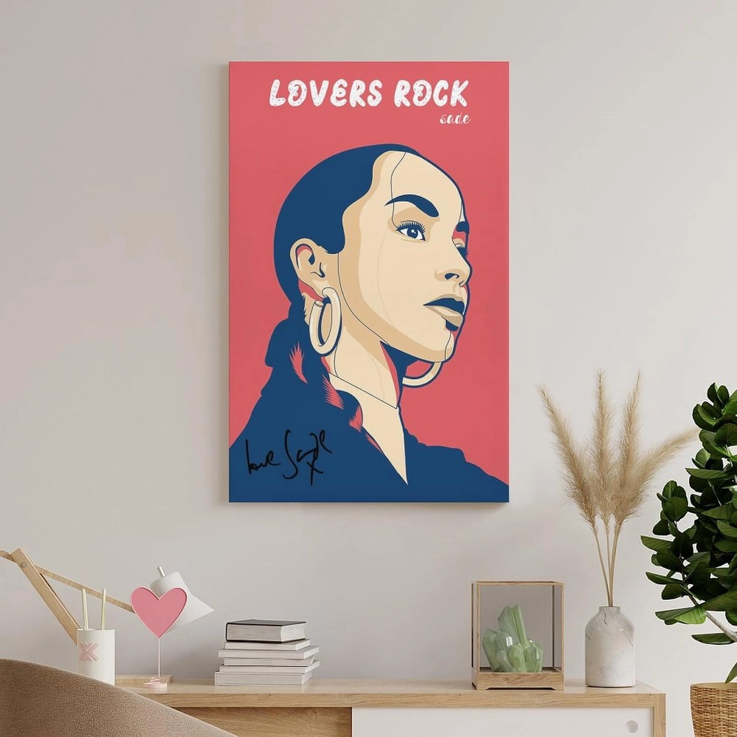 Redamancy Sade Poster Canvas Wall Art For Room Aesthetic And Decor (10) Poster For Bedroom Living Room Bathroom Kitchen Office Decor 20x30inch(50x75cm) Unframe-style