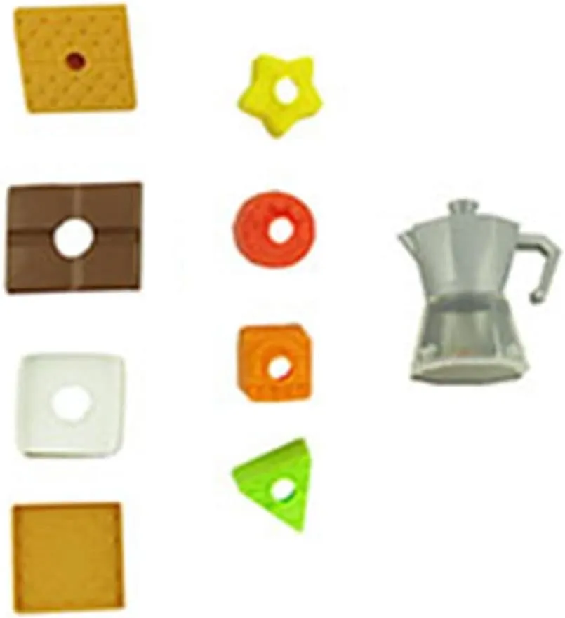 Replacement Parts for Fisher-Price Laugh & Learn 3-in-1 On-The-Go Camper Playset - GTJ59 ~ Replacement Smores Treat, Coffee Maker and Shapes