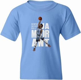RIVEBELLA Morant Dunk Memphis Basketball Star Sports Fans Youth Unisex T-Shirt