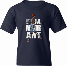 RIVEBELLA Morant Dunk Memphis Basketball Star Sports Fans Youth Unisex T-Shirt
