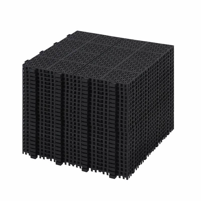 Rosette Outdoor Deck Tiles - Waterproof & Non-Slip