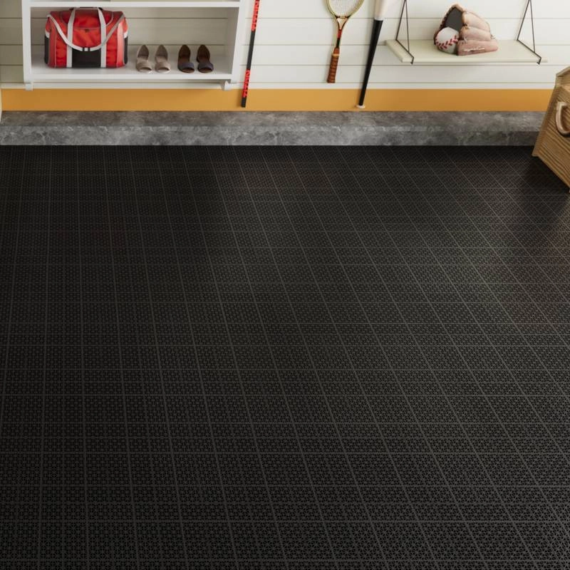 Rosette Outdoor Deck Tiles - Waterproof & Non-Slip