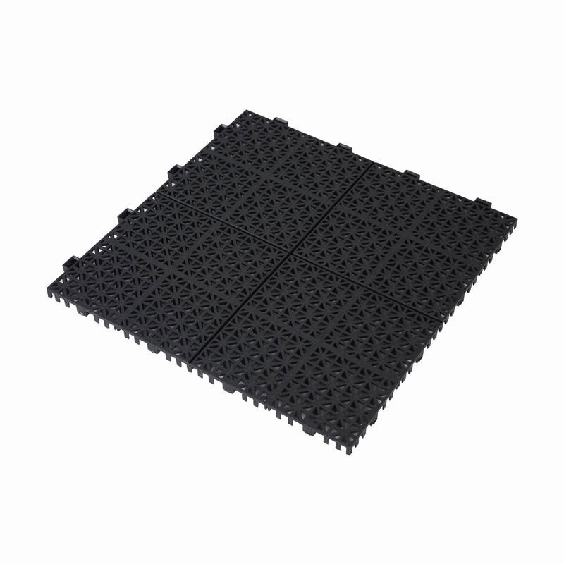 Rosette Outdoor Deck Tiles - Waterproof & Non-Slip