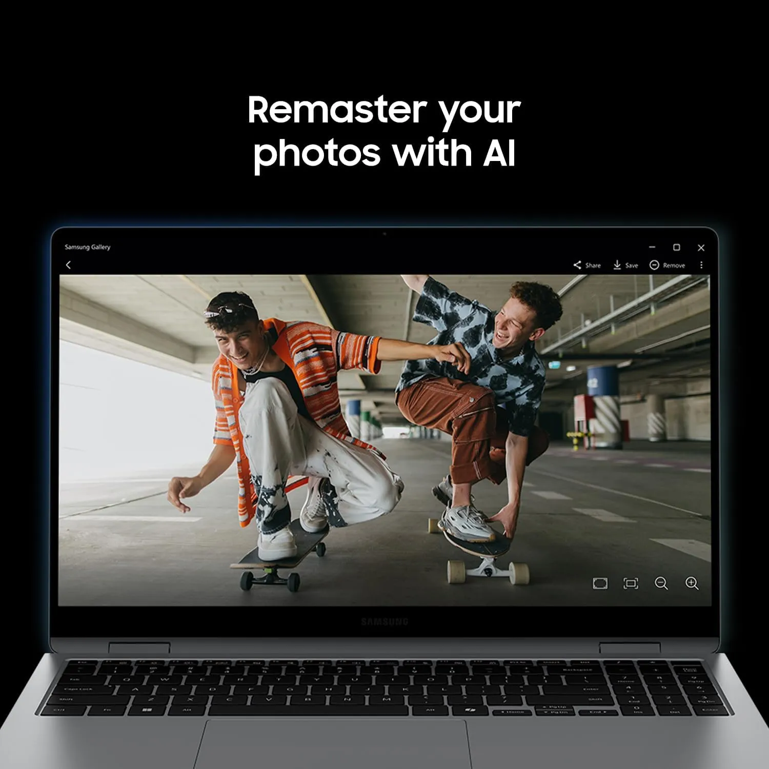 SAMSUNG 15.6” Galaxy Book5 360 Copilot  PD, AI Laptop Computer, FHD AMOLED Touchscreen, 16GB / 512GB, Dolby Atmos Quad Speakers, All-Day Battery Life, NP750QHA-KA1US, Gray