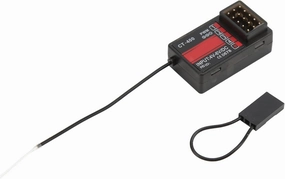 Sazao RC HOTRC CT‑400 Receiver, RC CT‑400 Receiver Durable Reliable for Car for RC for HOTRC CT-400