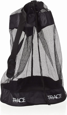 Schutt Sports Mesh Ball Bag 18" X 30" Black with White Trace Logo