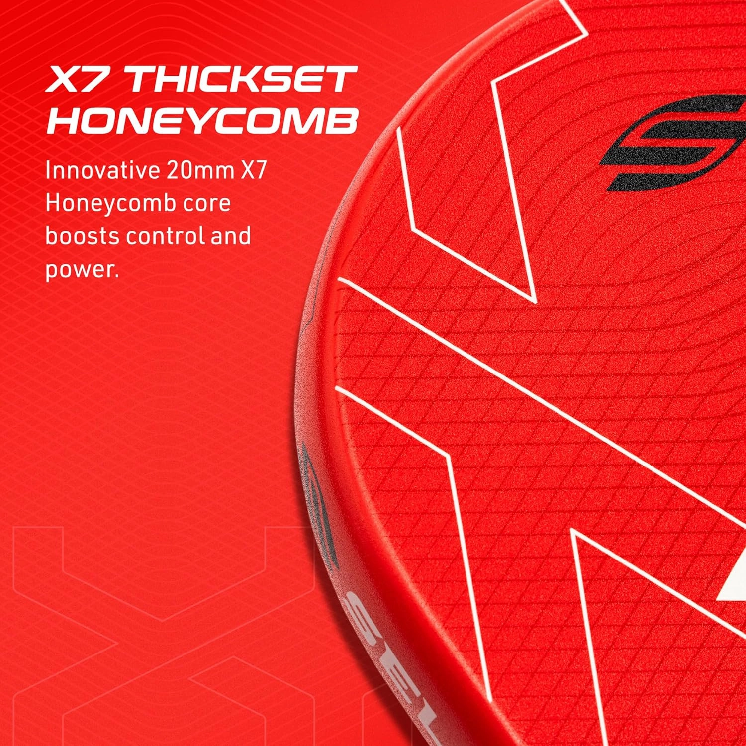 Selkirk LUXX Control Pickleball Paddle | Carbon Fiber Paddle with Polypropylene X7 Core | Designed for Unmatched Control and Added Power