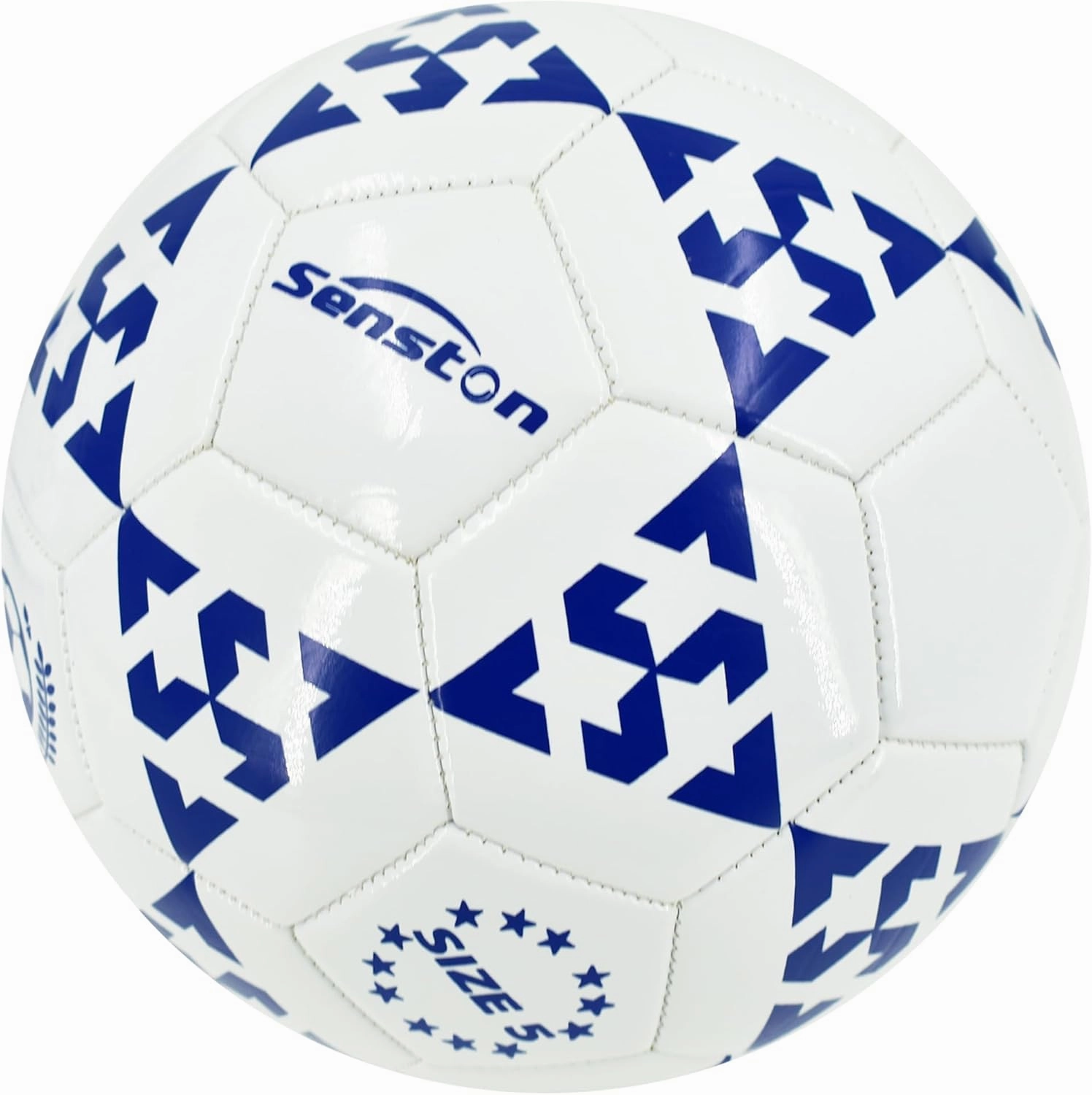 Senston Soccer Ball Size 3 & Size 4 & Size 5 for Kids and Adult Official Match Training Soccer Ball with Pump