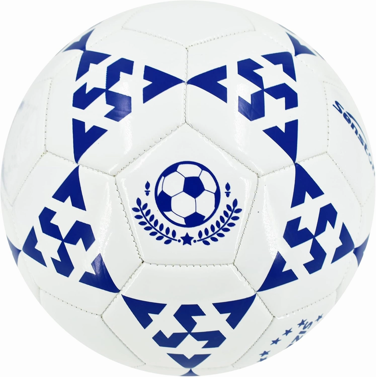 Senston Soccer Ball Size 3 & Size 4 & Size 5 for Kids and Adult Official Match Training Soccer Ball with Pump