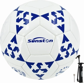 Senston Soccer Ball Size 3 & Size 4 & Size 5 for Kids and Adult Official Match Training Soccer Ball with Pump