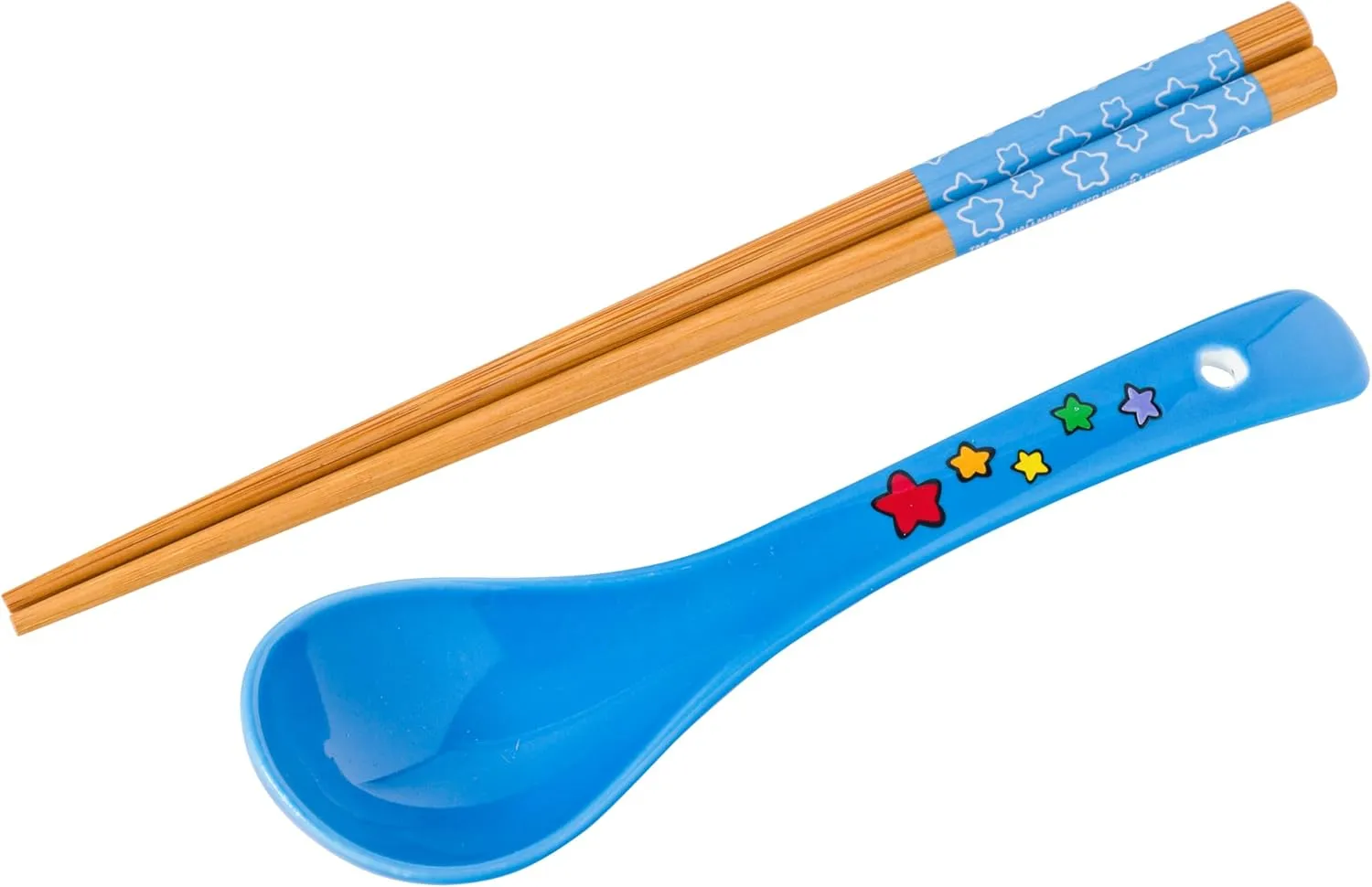 Silver Buffalo Rainbow Brite and Twink Ceramic Ramen Noodle Rice Bowl with Chopsticks and Spoon, Microwave Safe, 20 Ounces