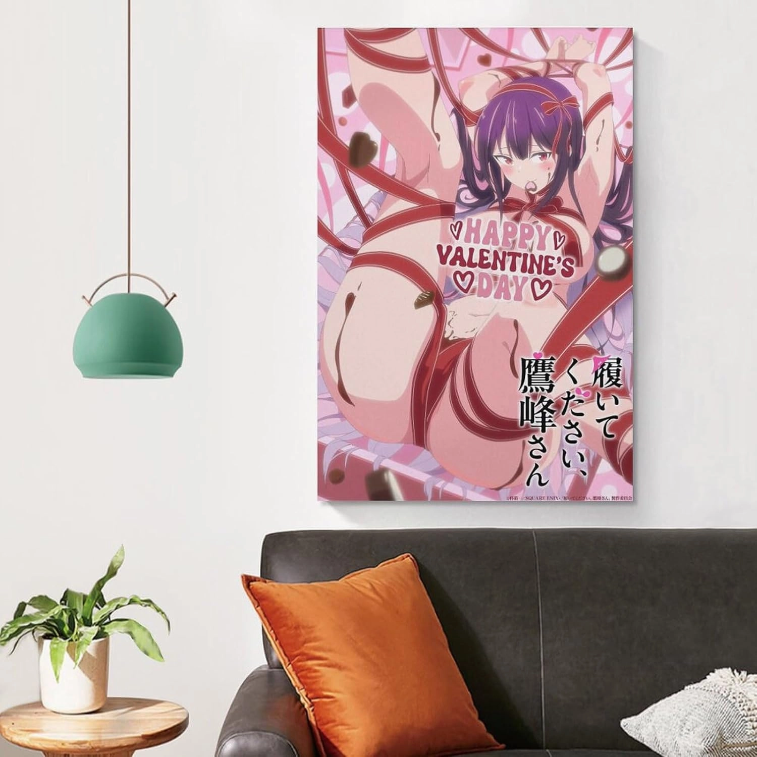 SINUJE Please Put Them on Takamine San Poster 3 Canvas Wall Art For Room Aesthetic And Decor Poster For Bedroom Living Room Bathroom Kitchen Office Decor 24x36inch(60x90cm) Unframe-style