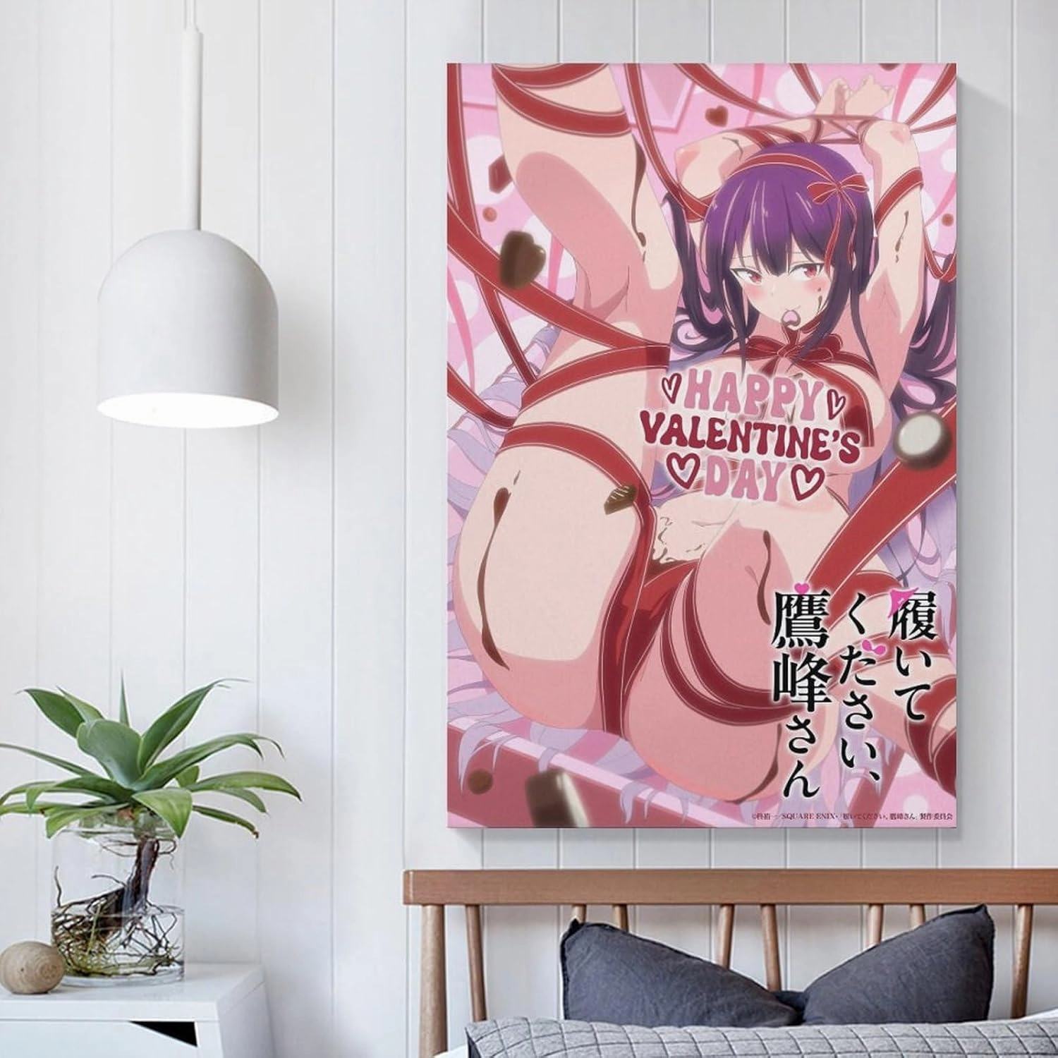 SINUJE Please Put Them on Takamine San Poster 3 Canvas Wall Art For Room Aesthetic And Decor Poster For Bedroom Living Room Bathroom Kitchen Office Decor 24x36inch(60x90cm) Unframe-style
