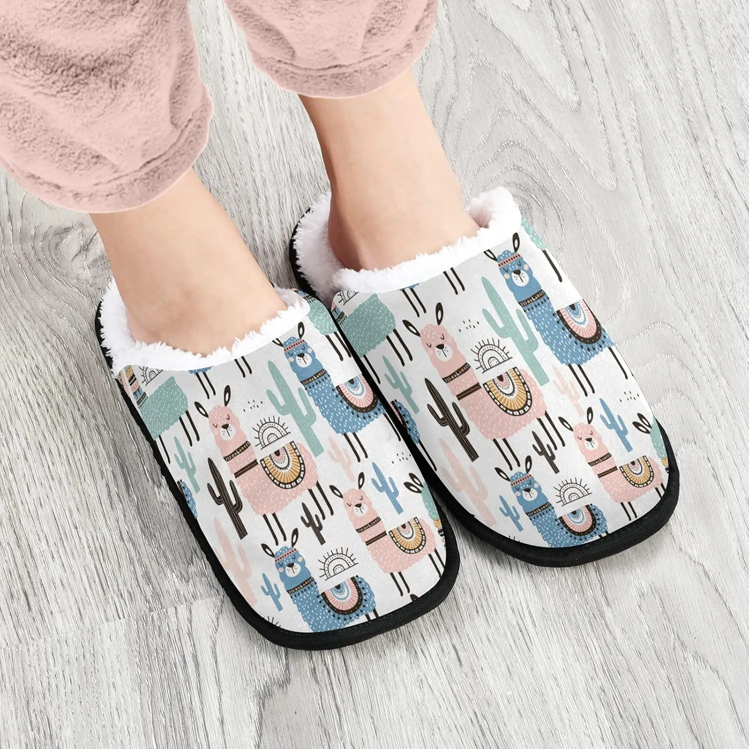 Slippers Soft Memory Foam Non-Slip Indoor House Slippers Home Shoes for Bedroom Hotel Travel Spa