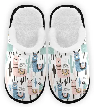 Slippers Soft Memory Foam Non-Slip Indoor House Slippers Home Shoes for Bedroom Hotel Travel Spa