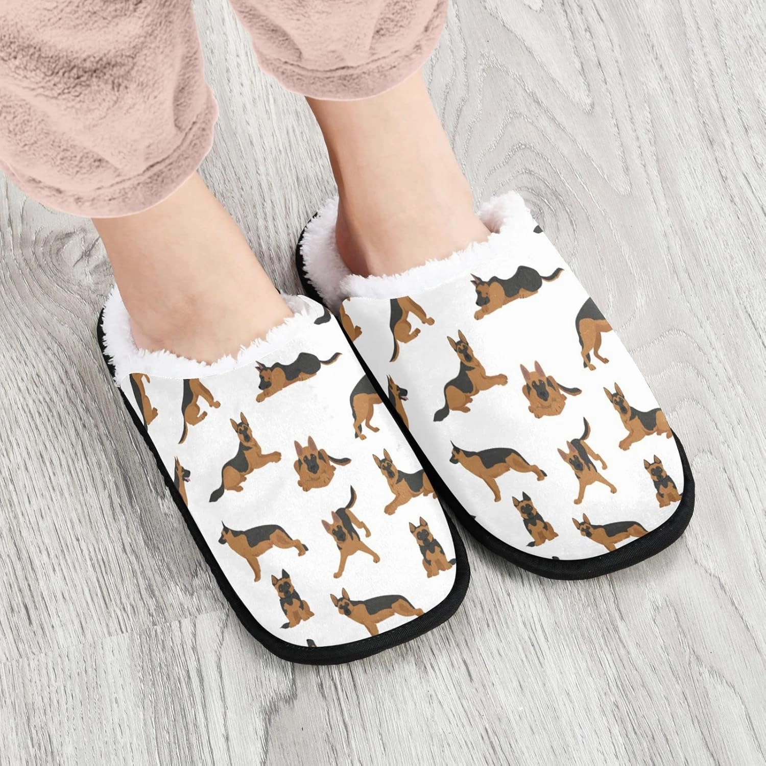 Slippers Soft Memory Foam Non-Slip Indoor House Slippers Home Shoes for Bedroom Hotel Travel Spa