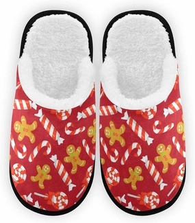 Slippers Soft Non-Slip Indoor House Slippers Home Shoes For Bedroom Hotel Travel Spa