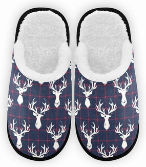 Slippers Soft Non-Slip Indoor House Slippers Home Shoes For Bedroom Hotel Travel Spa