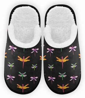 Slippers Soft Non-Slip Indoor House Slippers Home Shoes For Bedroom Hotel Travel Spa