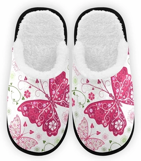Slippers Soft Non-Slip Indoor House Slippers Home Shoes For Bedroom Hotel Travel Spa