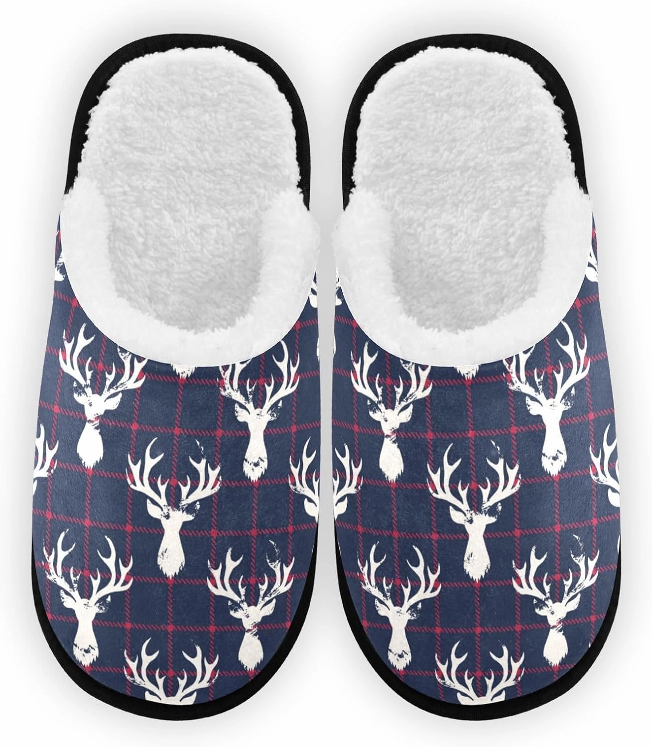 Slippers Soft Non-Slip Indoor House Slippers Home Shoes For Bedroom Hotel Travel Spa