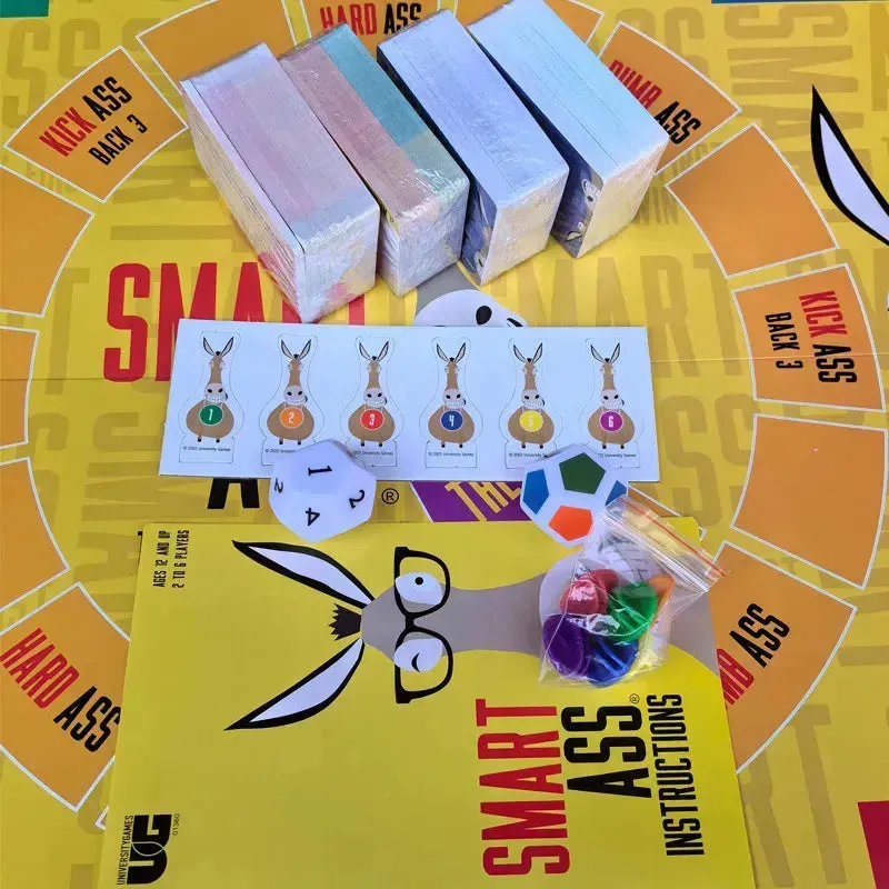 Smart Ass Trivia Board Game