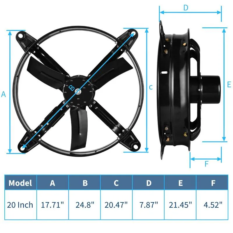 Smart Breeze Attic Vent Fan