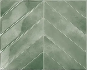 SMART TILES Peel and Stick Backsplash - 5 Sheets of 11.43" x 9" - 3D Adhesive Peel and Stick Tile Backsplash for Kitchen, Bathroom, Wall Tile