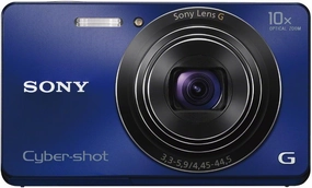 Sony Cyber-shot DSC-W690 16.1 MP Digital Camera with 10x Optical Zoom and 3.0-inch LCD (Blue) (2012 Model)